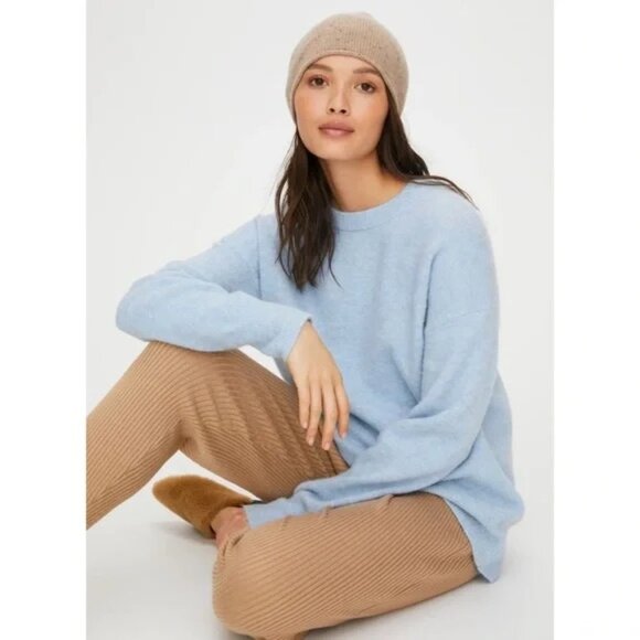 Aritzia The Group by Babaton THURLOW SWEATER - DEW BLUE - Medium - Picture 1 of 5